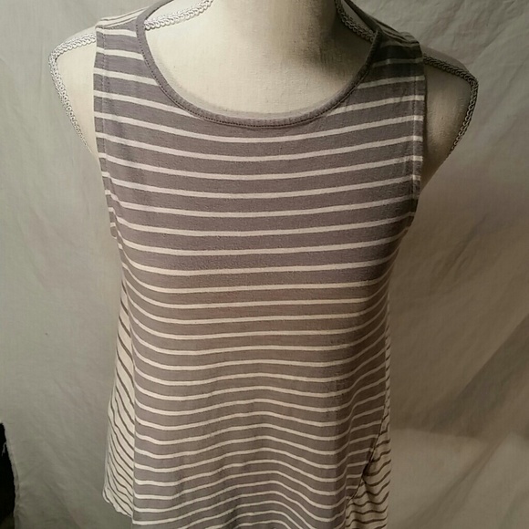 Madewell Forward Seam Stripe Tank sz s - Picture 6 of 8